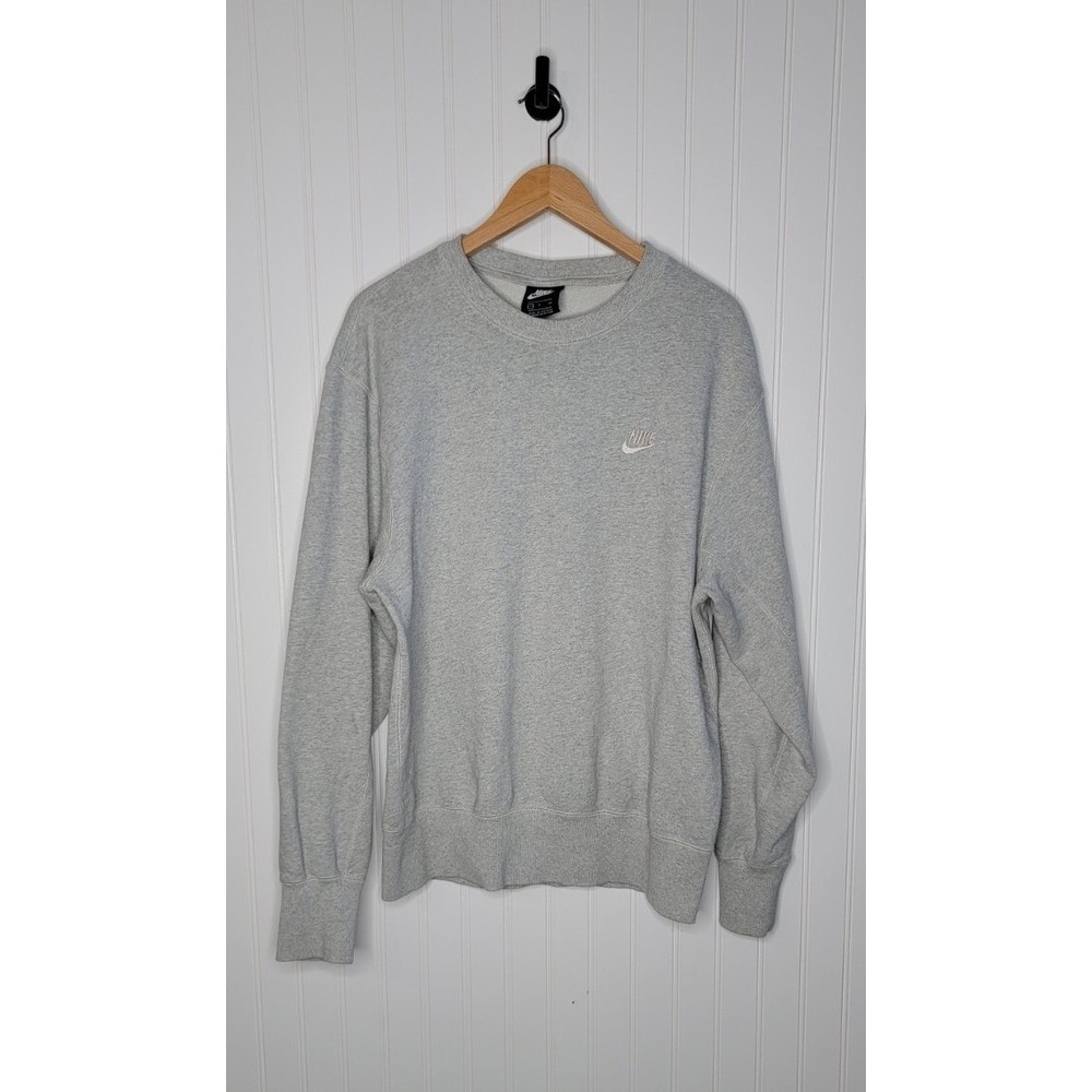 Nike Sportswear Crewneck Sweatshirt Men's Size Small Gray